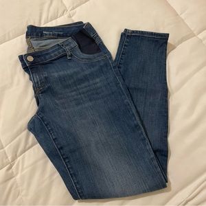 Gap Maternity True Skinny Inset Panel Jeans